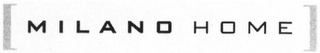 MILANO HOME logo
