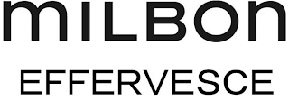 MILBON EFFERVESCE logo