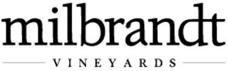 MILBRANDT VINEYARDS logo