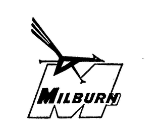 MILBURN M logo