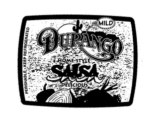 MILD DURANGO HOMESTYLE SALSA DELICIOUS logo