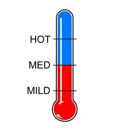 MILD MED HOT logo