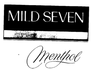 MILD SEVEN MENTHOL logo