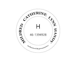 MILDRED CATHERINE LYNN HANDY H 46-1394928 AUTHORIZE REPRESENTATIVE logo
