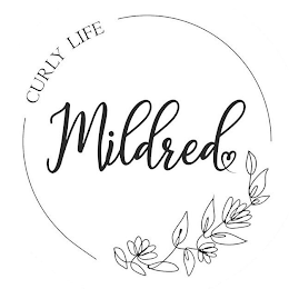 MILDRED CURLY LIFE logo