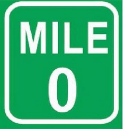 MILE 0 logo