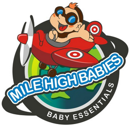MILE HIGH BABIES BABY ESSENTIALS logo