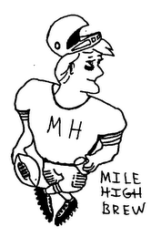 MILE HIGH BREW MH logo