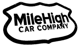 MILE HIGH CAR COMPANY logo