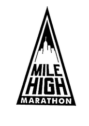 MILE HIGH MARATHON logo