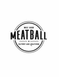 MILE HIGH MEATBALL EATERY AND LIBATIONS logo