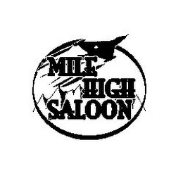 MILE HIGH SALOON logo