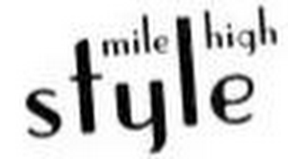 MILE HIGH STYLE logo