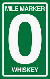 MILE MARKER 0 WHISKEY logo