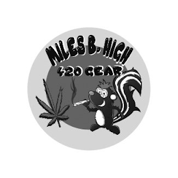 MILES B. HIGH 420 GEAR logo
