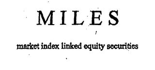 MILES MARKET INDEX LINKED EQUITY SECURITIES logo