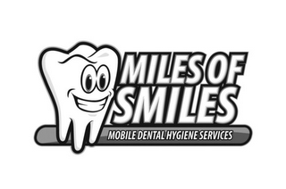 MILES OF SMILES MOBILE DENTAL HYGIENE SERVICES logo