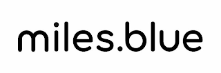 MILES.BLUE logo