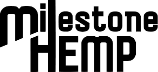 MILESTONE HEMP logo