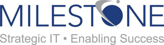 MILESTONE STRATEGIC IT · ENABLING SUCCESS logo