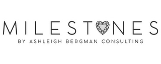 MILESTONES BY ASHLEIGH BERGMAN CONSULTING logo