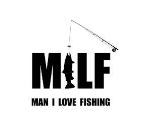 MILF MAN I LOVE FISHING logo