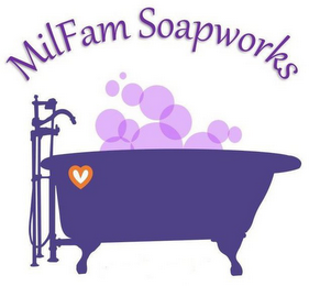 MILFAM SOAPWORKS logo