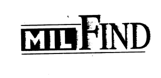 MILFIND logo
