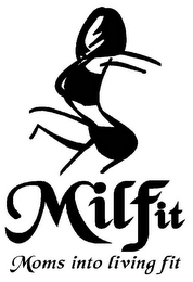 MILFIT MOMS INTO LIVING FIT logo