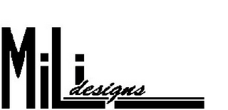 MILI DESIGNS logo