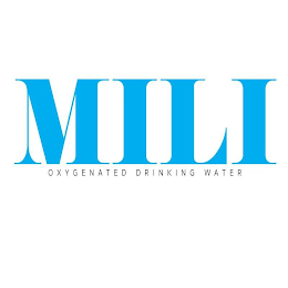 MILI OXYGENATED DRINKING WATER logo