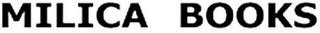 MILICA BOOKS logo