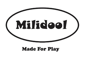 MILIDOOL MADE FOR PLAY logo