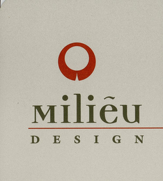 MILIEU DESIGN logo