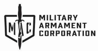 MILITARY ARMAMENT CORPORATION MAC logo