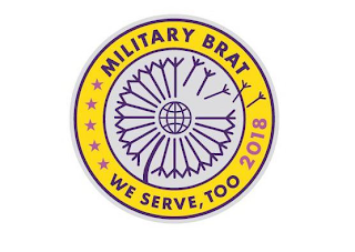 MILITARY BRAT WE SERVE, TOO 2018 logo
