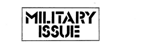 MILITARY ISSUE logo