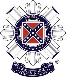 MILITARY ORDER OF STARS AND BARS DEO VINDICE logo