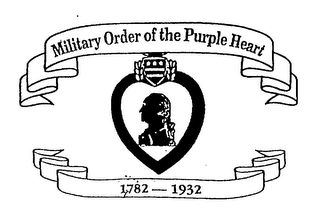 MILITARY ORDER OF THE PURPLE HEART 1782 1932 logo