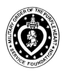 MILITARY ORDER OF THE PURPLE HEART SERVICE FOUNDATION logo