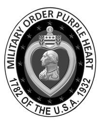 MILITARY ORDER PURPLE HEART 1782 OF THE U.S.A. 1932 logo