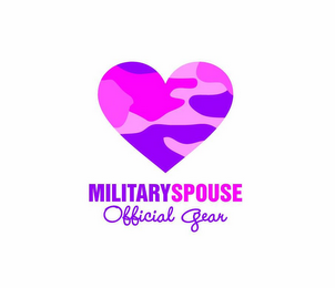 MILITARY SPOUSE OFFICIAL GEAR logo