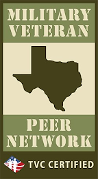 MILITARY VETERAN PEER NETWORK TVC CERTIFIED logo
