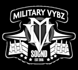 MILITARY VYBZ SOUND EST 2015 logo