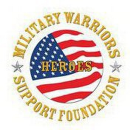 MILITARY WARRIORS SUPPORT FOUNDATION HEROES logo