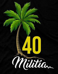 MILITIA 40 logo