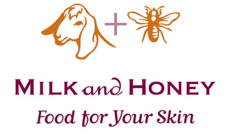 MILK AND HONEY FOOD FOR YOUR SKIN logo