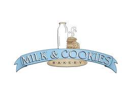 MILK & COOKIES B·A·K·E·R·Y logo