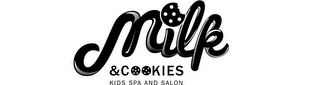 MILK & COOKIES KIDS SPA AND SALON logo