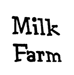 MILK FARM logo